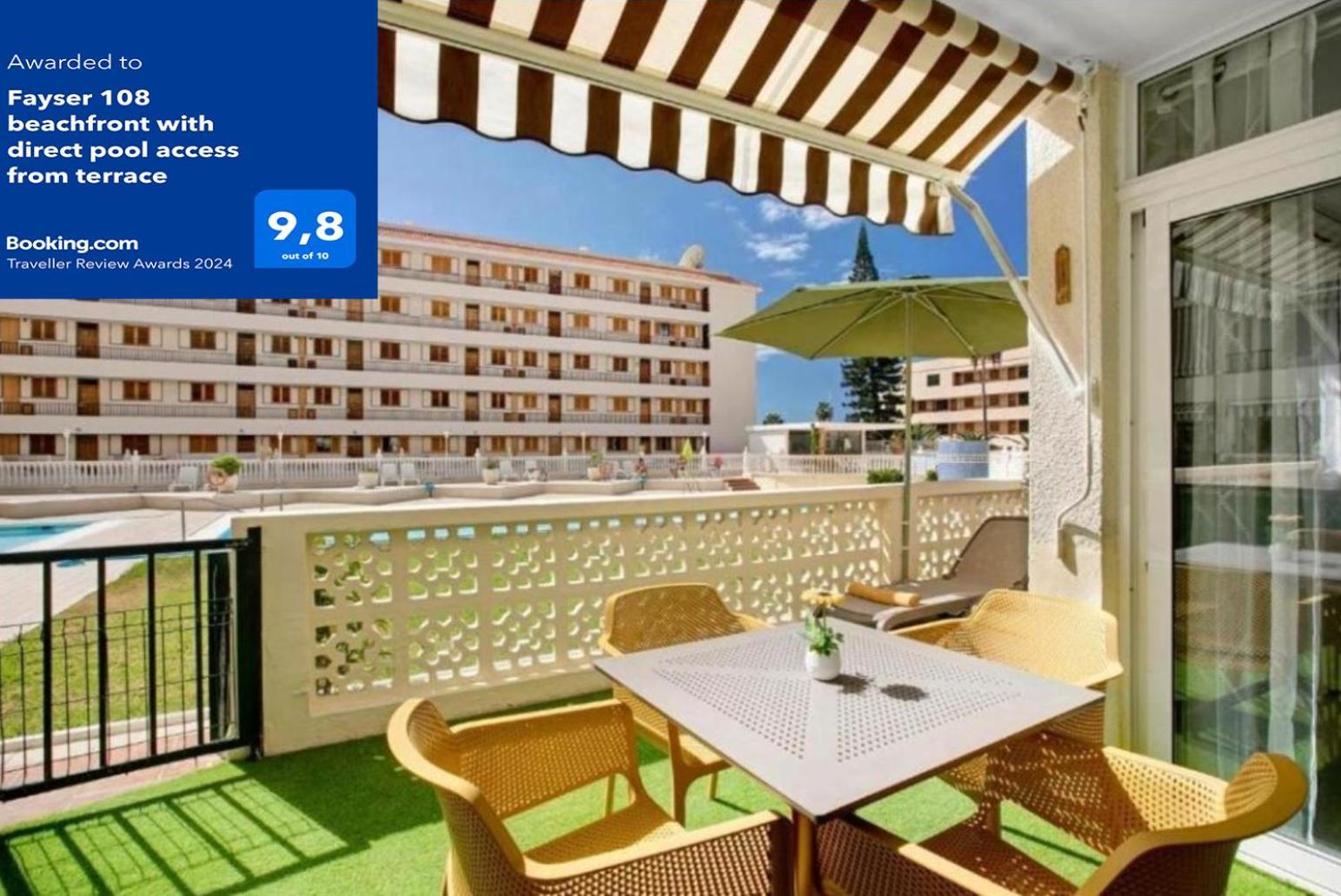Fayser 108 Beachfront With Direct Pool Access From Terrace أرونا المظهر الخارجي الصورة